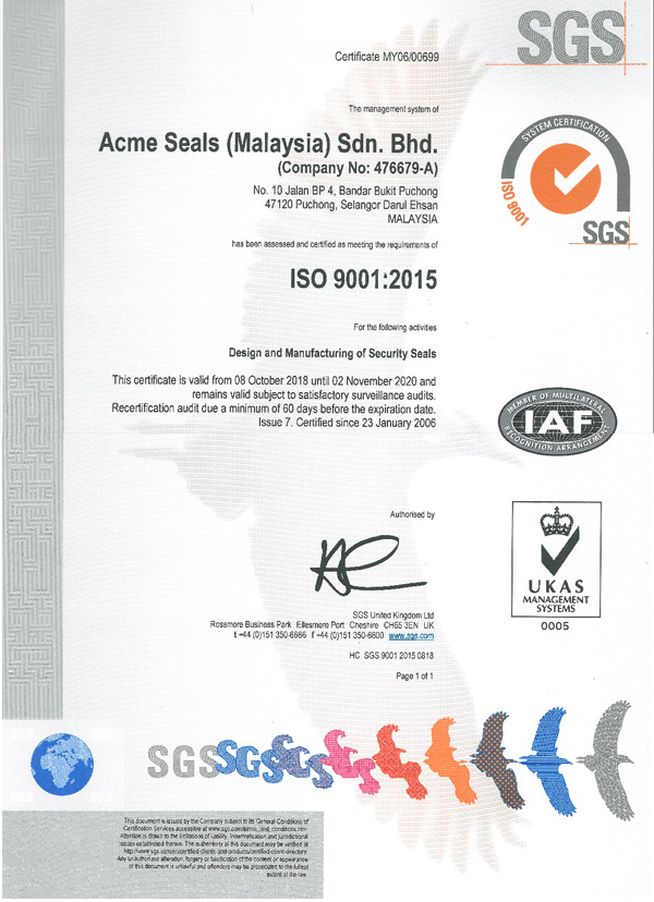 ISO 9001:2015 Malaysia