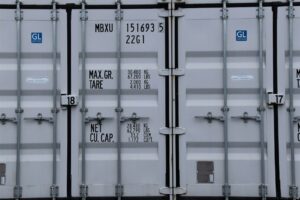 High-security bolt seal providing cargo security for international shipping